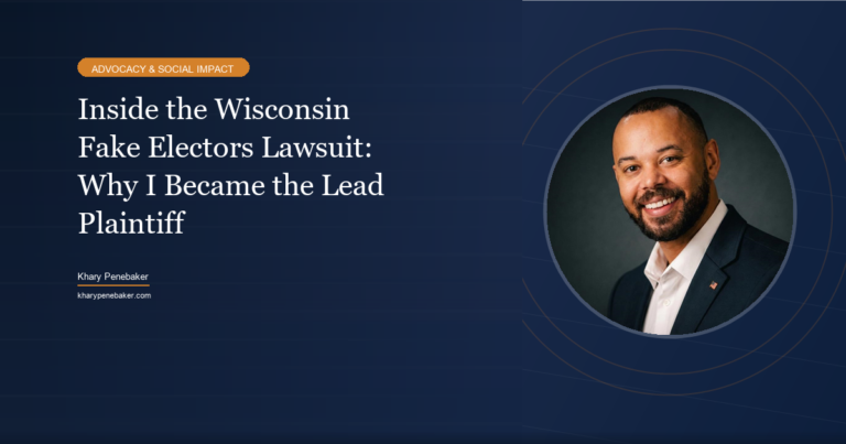 Inside the Wisconsin Fake Electors Lawsuit: Why I Became the Lead Plaintiff