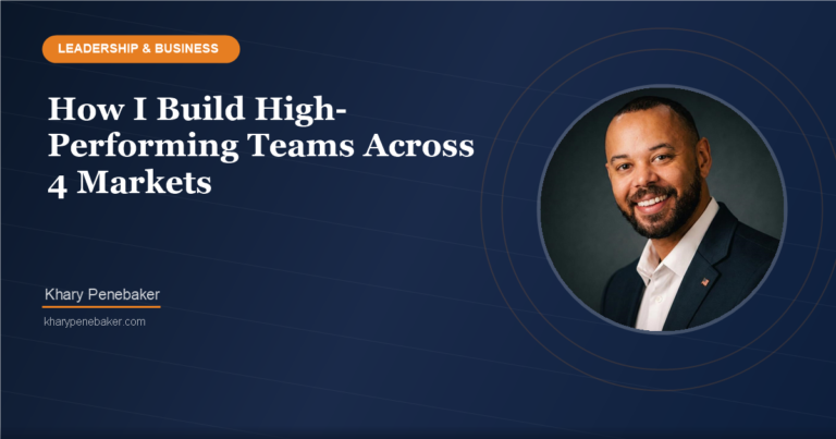 How I Build High-Performing Teams Across 4 Markets