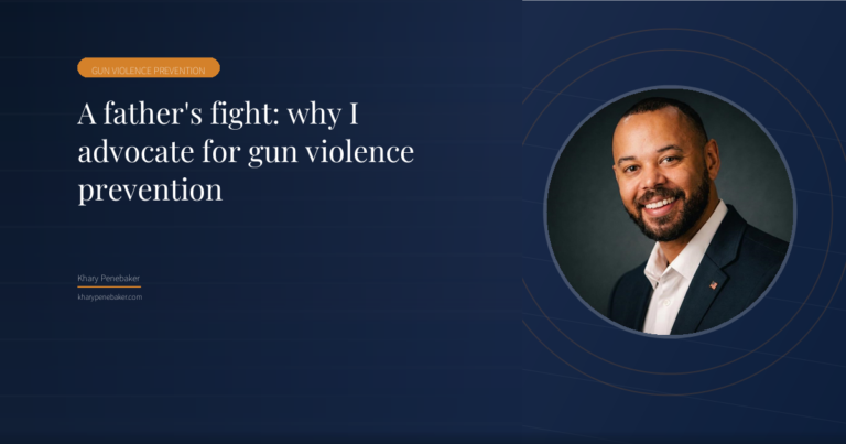 A father’s fight: Why I advocate for gun violence prevention