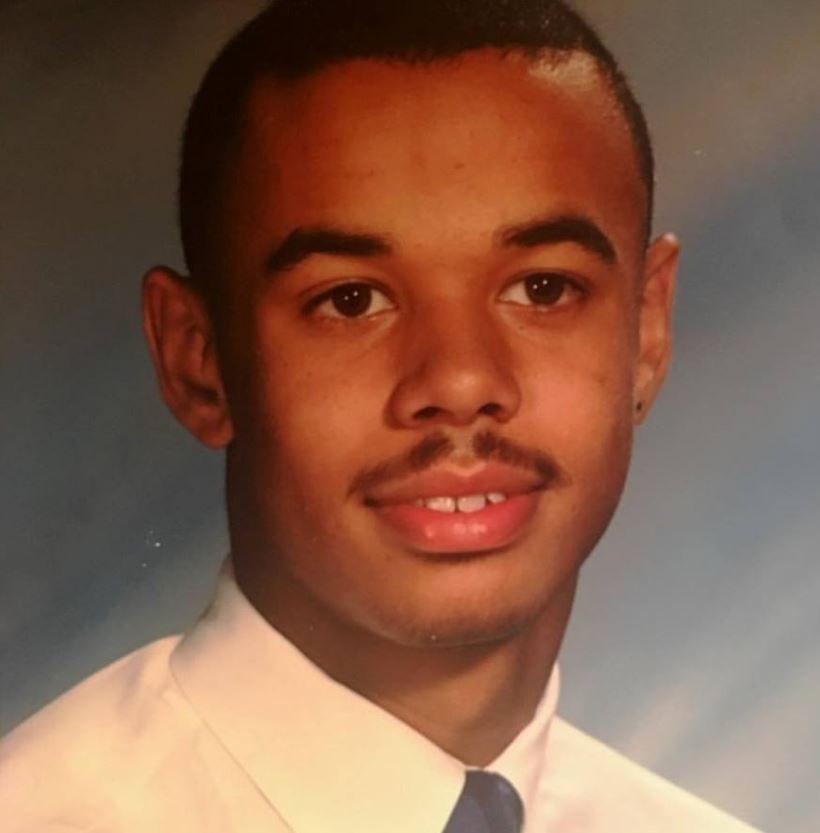 Khary Penebaker freshman year high school photo
