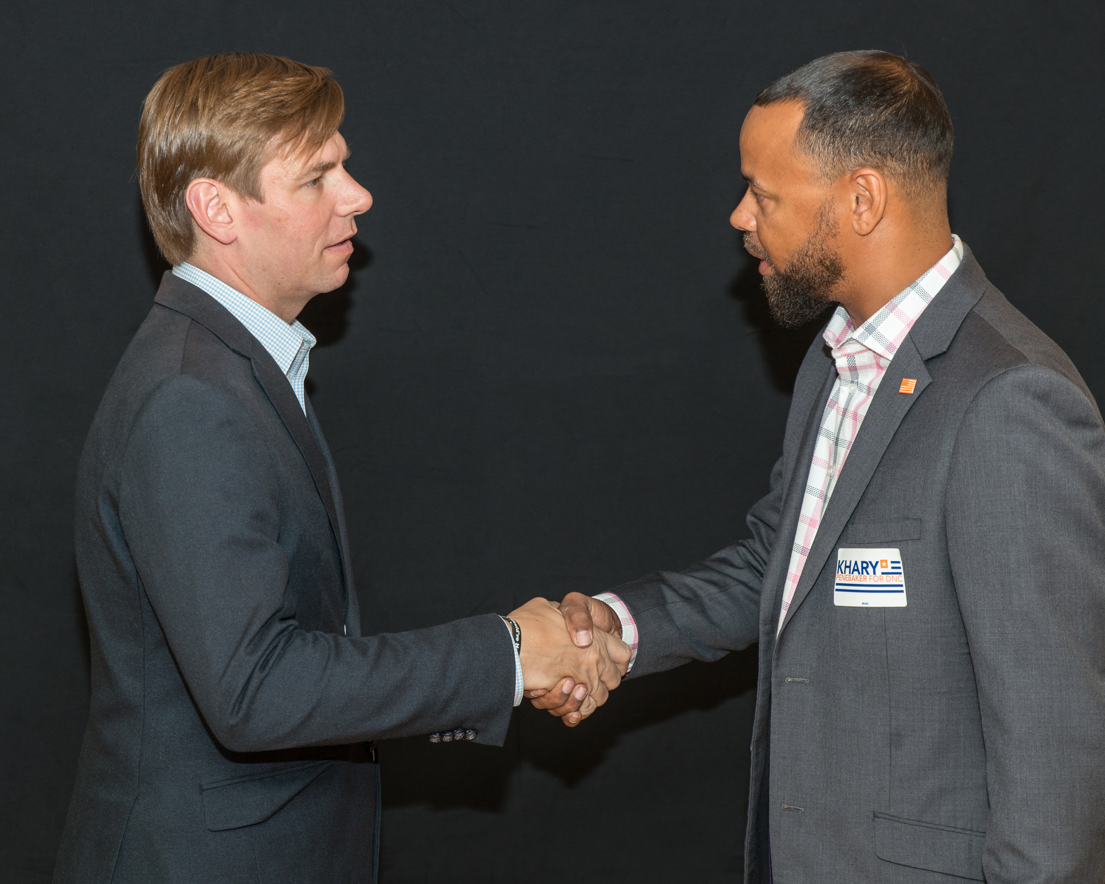 Khary Penebaker on the campaign trail